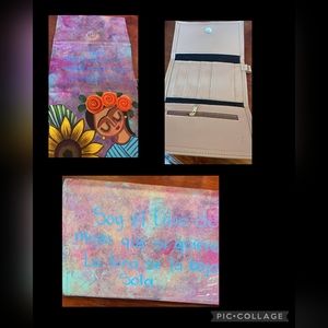Wallet hand painted